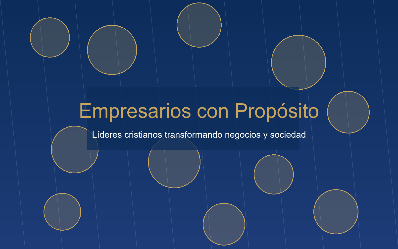 Empresarios cristianos reunidos con propósito en MEC Internacional
